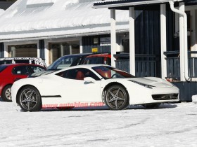 Ferrari 458 spyshots