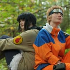 Naruto and Hinata by twinfools