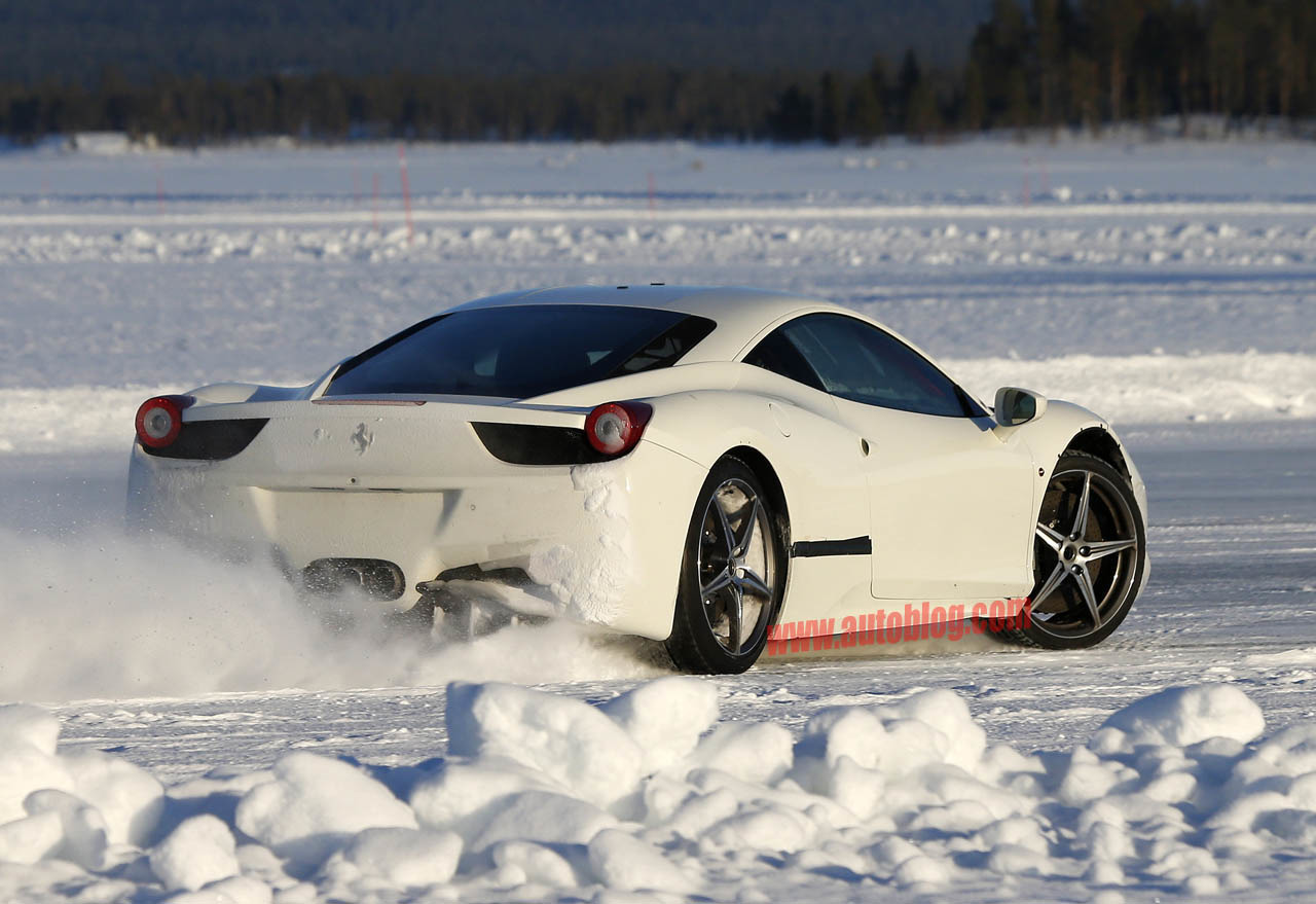 Ferrari 458 spyshots