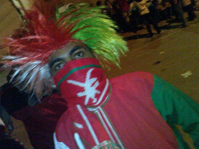 مشجع الأحمر العماني