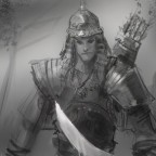 drawing soldier mongol