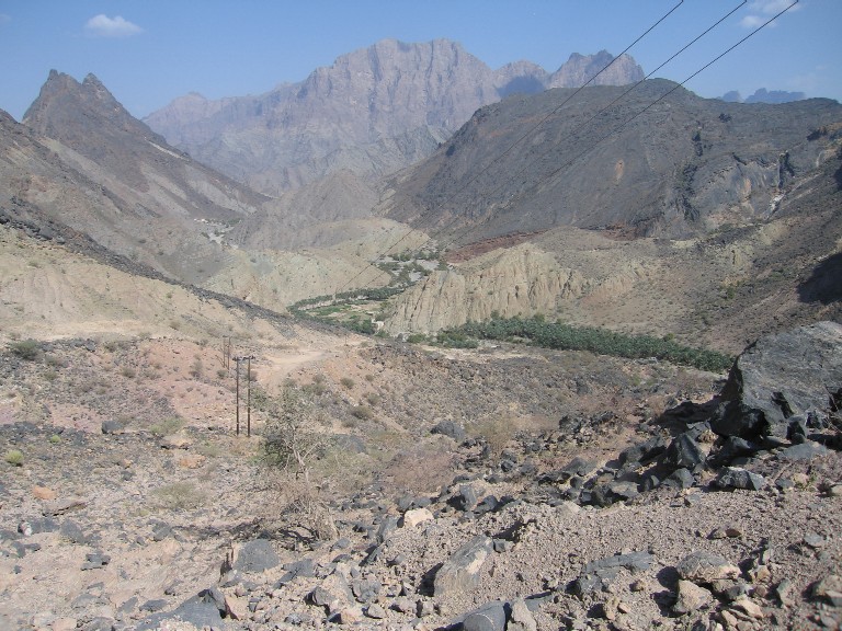وادي محوت من اعلي الجبل
