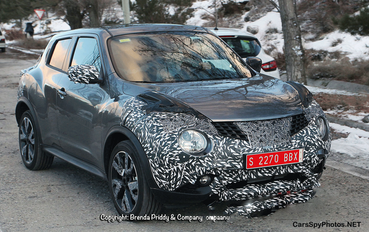 Nissan juke 2015 spyshot