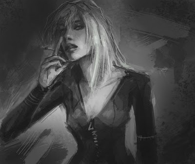 drawing woman021