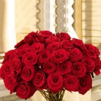 50 long stem red roses