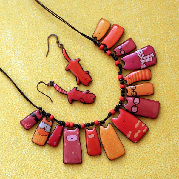 Cats_jewelry_set_by_BeautySpotCrafts