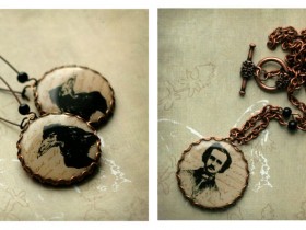 Edgar_Poe_jewelry_set_by_BeautySpotCrafts