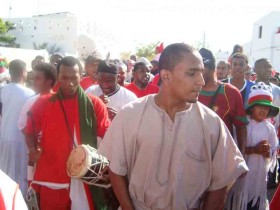 حفل أستقبال أحد ابطال الدورة