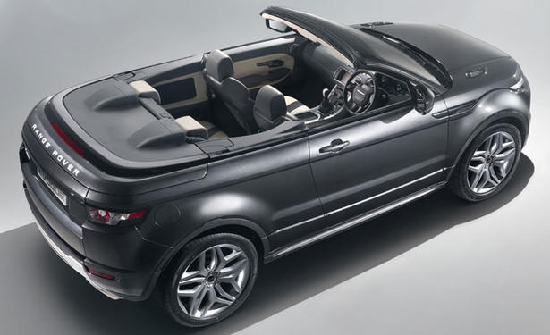 Range Rover Evoque Convertible Leaked