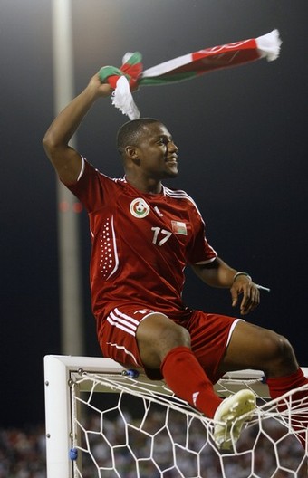 حسين مظفر لاعب المنتخب العماني