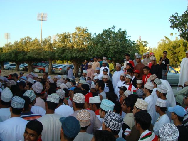 مشجعين المنتخب العماني