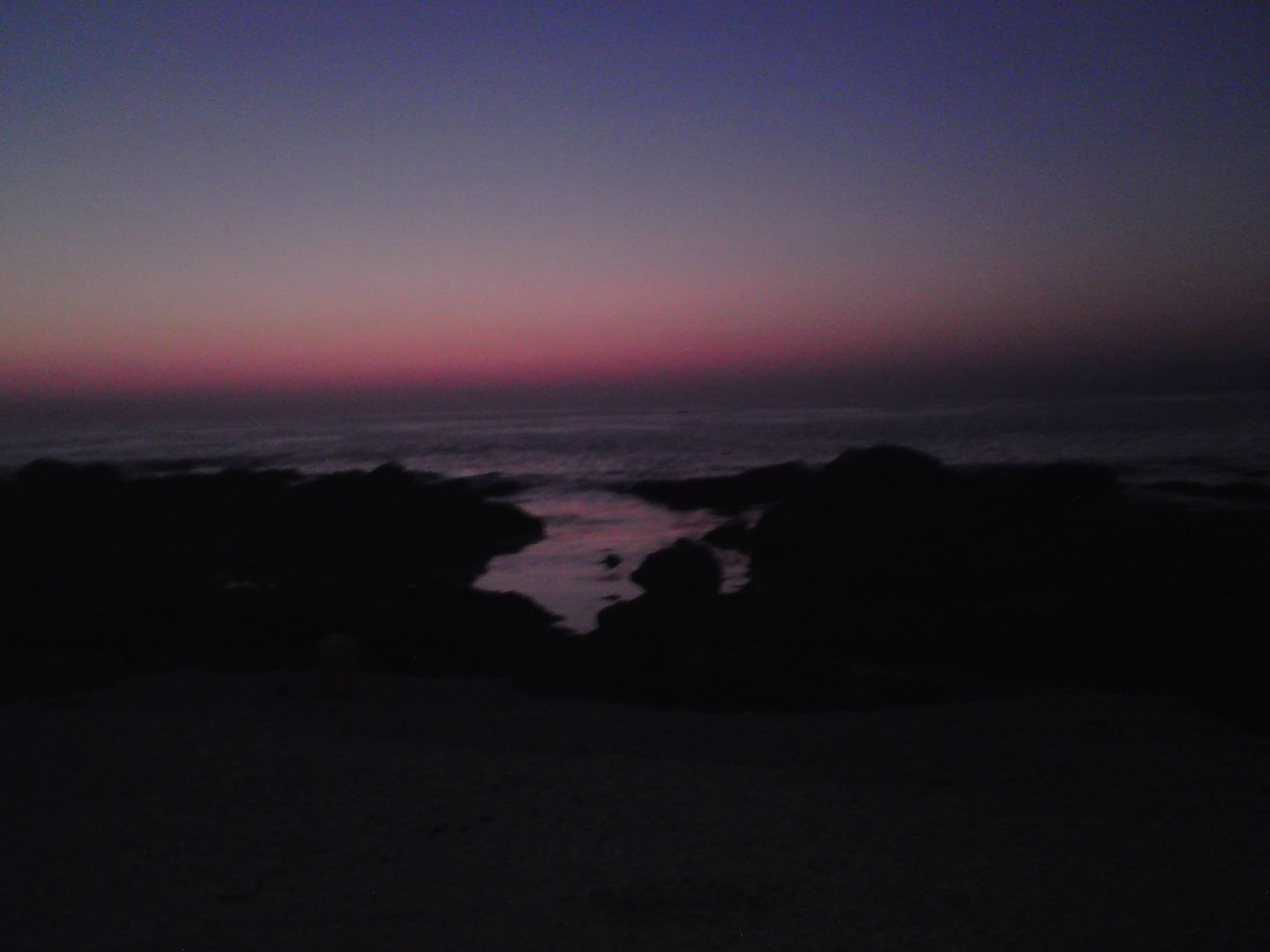 منظر الغروب
