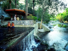 عيون قرية غلا.