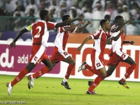 فرحة لاعبي منتخبنا الوطني