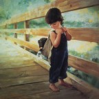 painting children childhood kjb DonaldZolan 21AlmostHome sm