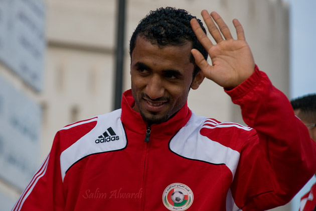 لاعب المنتخب العماني