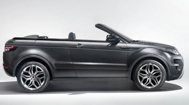 Range Rover Evoque Convertible Leaked