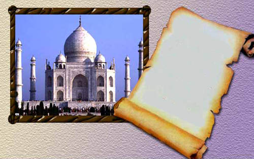 تاج محل شاهد على الحب !!!