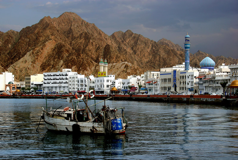 منظر لكورنيش مطرح