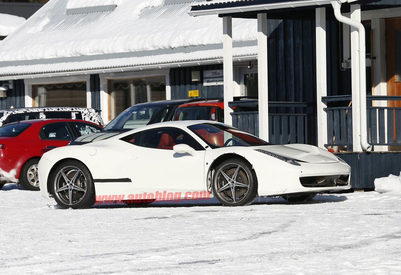 Ferrari 458 spyshots