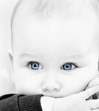 blue eyes