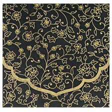 فخامة الاسود مع الذهبي