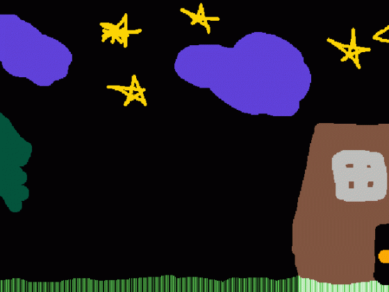 ليل - رسومات أطفال