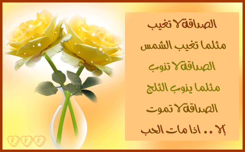 الصداقة