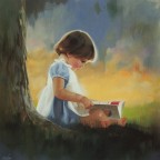 painting children childhood kjb DonaldZolan 03ByMyself sm