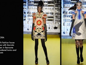 عارضه الأزياء في فرنسا