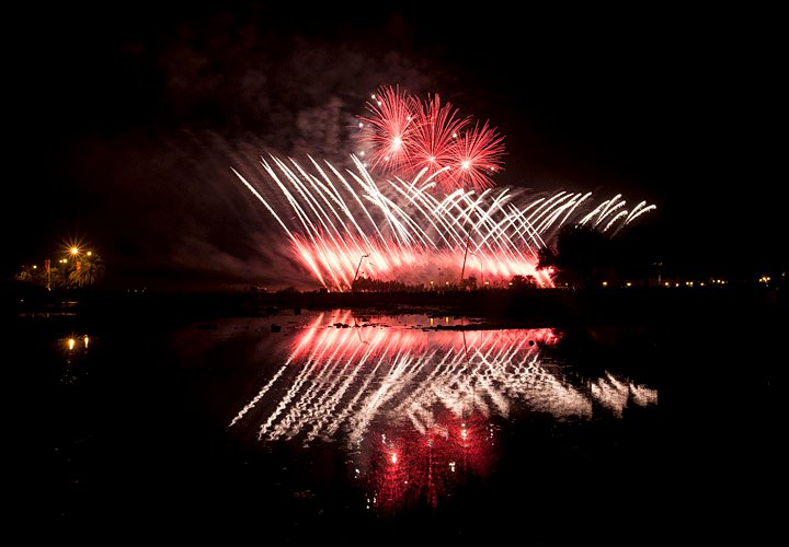 مسابقة العاب النارية مسقط   2010