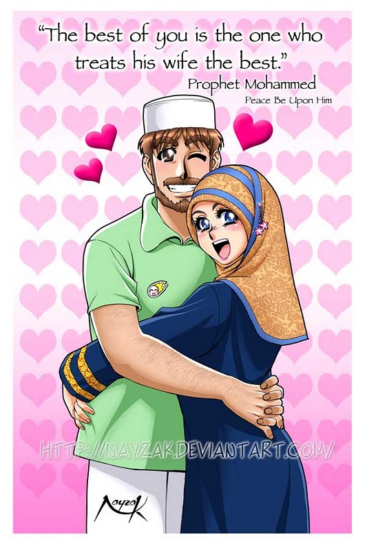 hikmah nayzak best to wife