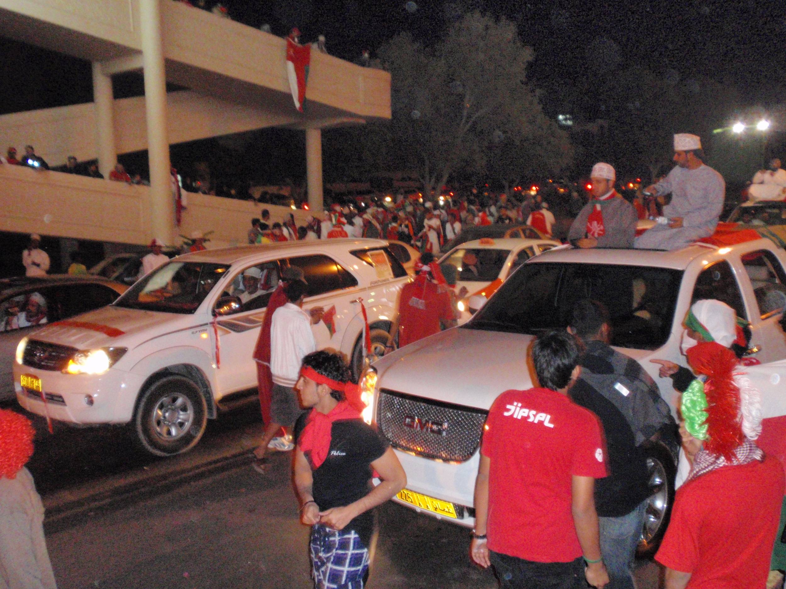 مشجع المنتخب العماني