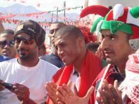 حفل أستقبال أحد ابطال الدورة