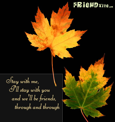 Friends forever card 1