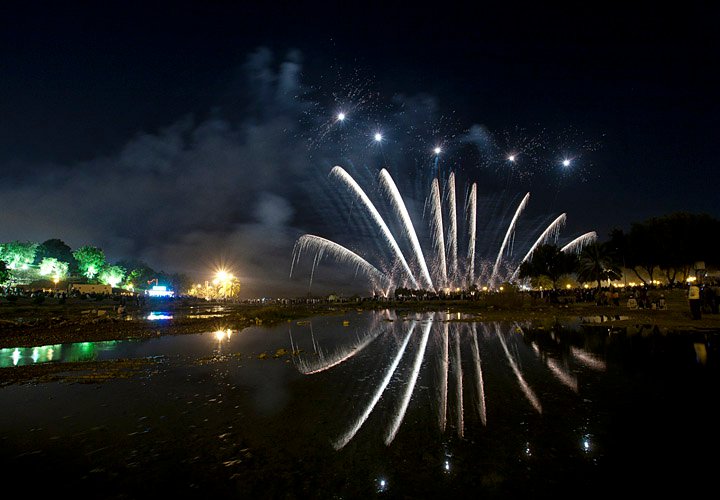 مسابقة العاب النارية مسقط   2010