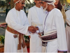 زيارة السلطان قابوس لجامعة السلطان 18-12-2010