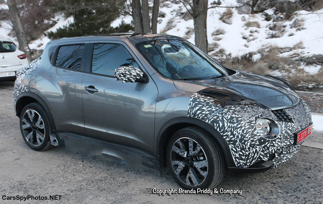 Nissan juke 2015 spyshot