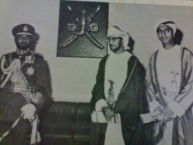صاحب الجلالة السلطان قابوس بن سعيد المعظم عام 1971
