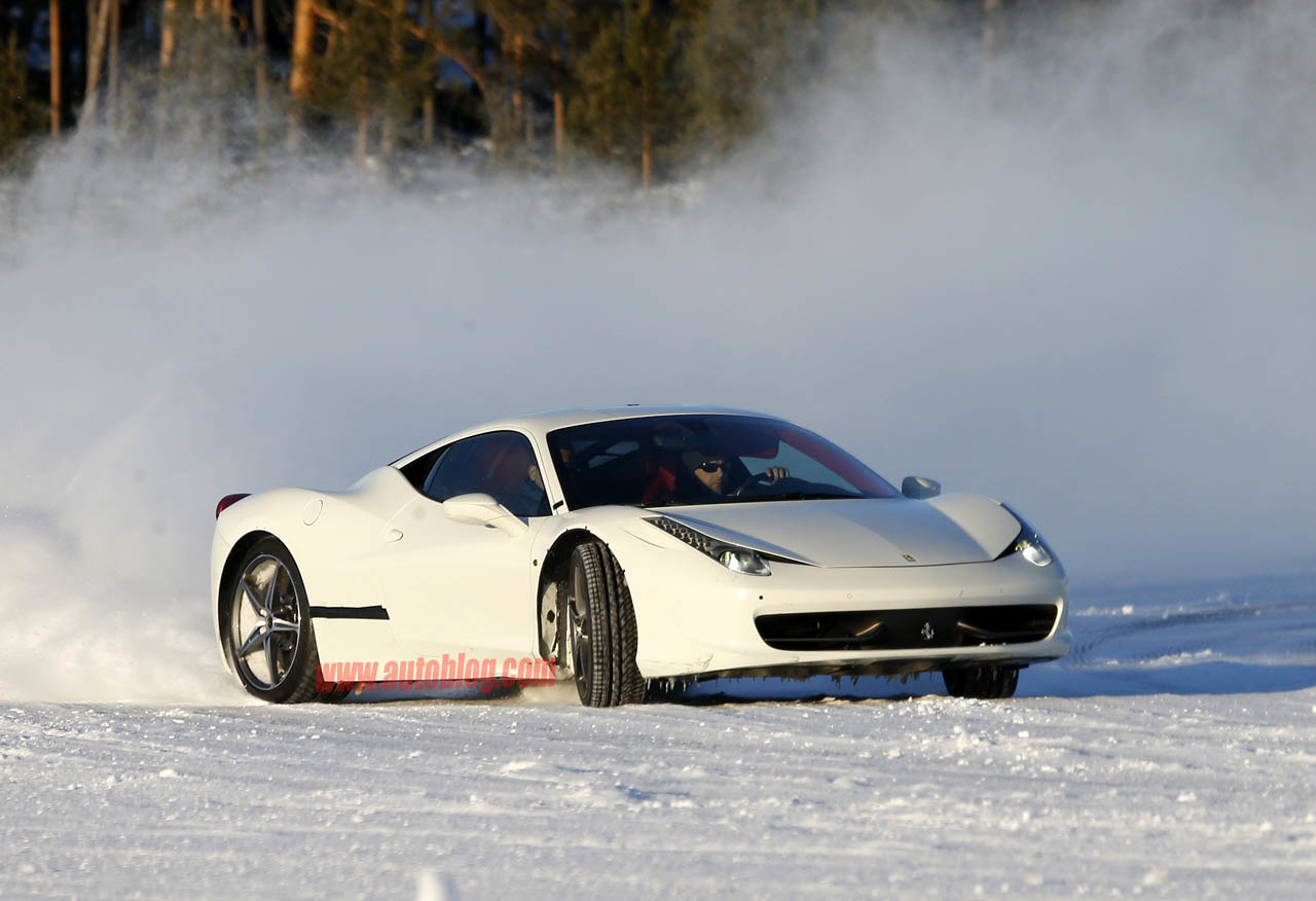 Ferrari 458 spyshots