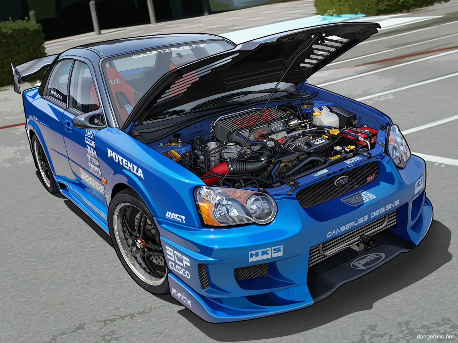 impreza wrx design