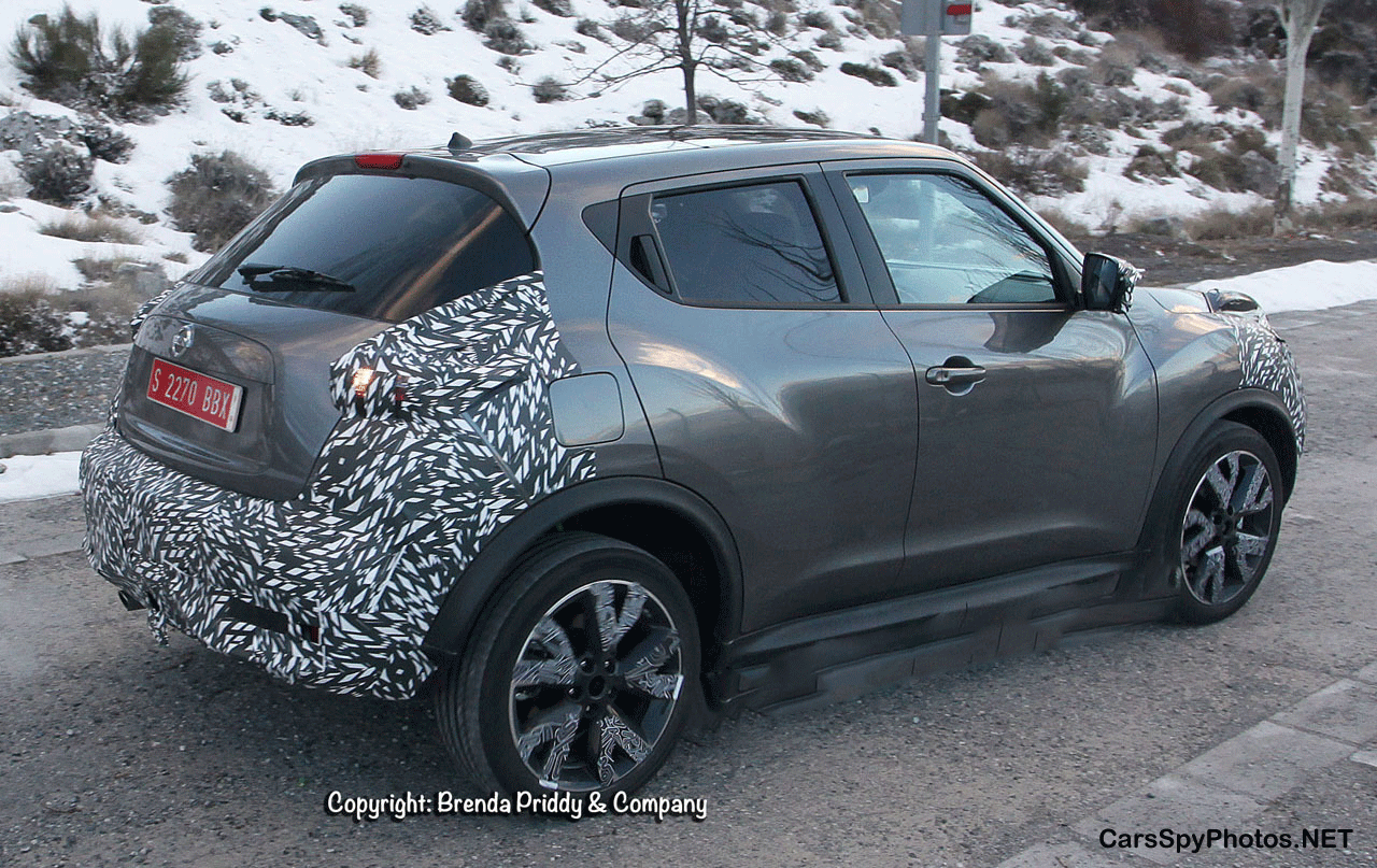 Nissan juke 2015 spyshot