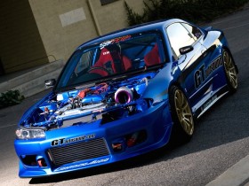 silvia s15 with rb20 det &amp; hks t51r