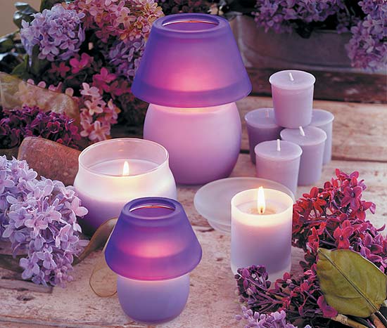 البنفسجي يعبر عن شعوره!!!