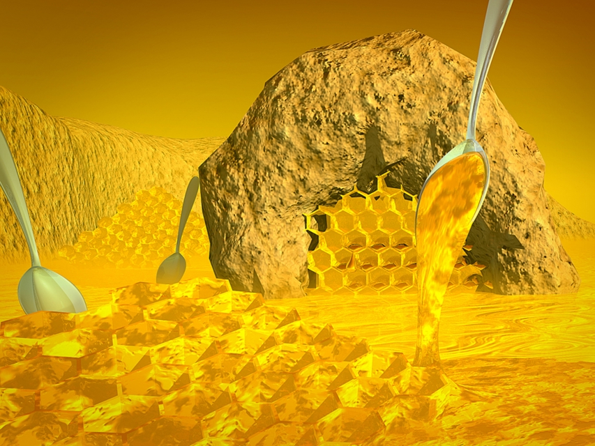 بعض الناس مثل العسل !!!