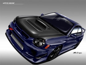 impreza wrx sti design