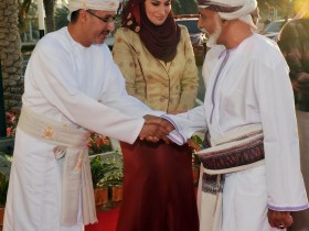 زيارة السلطان قابوس لجامعة السلطان 18-12-2010