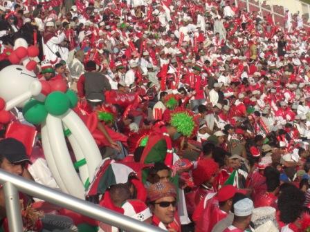 الجمهور العماني في خليجي 19