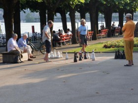 شطرنج في الشارع