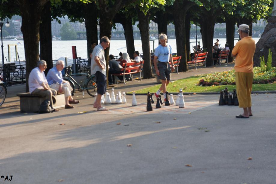 شطرنج في الشارع